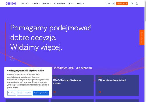 CRIDO DORADZTWO A. PUNCEWICZ SPÓŁKA JAWNA