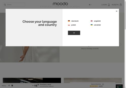 MOODO SPÓŁKA Z OGRANICZONĄ ODPOWIEDZIALNOŚCIĄ